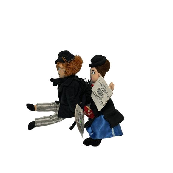 The Disney Store Mary Poppins Bert 8” Bean Bag Stuffed Plush Lot Of 2 - Picture 4 of 7
